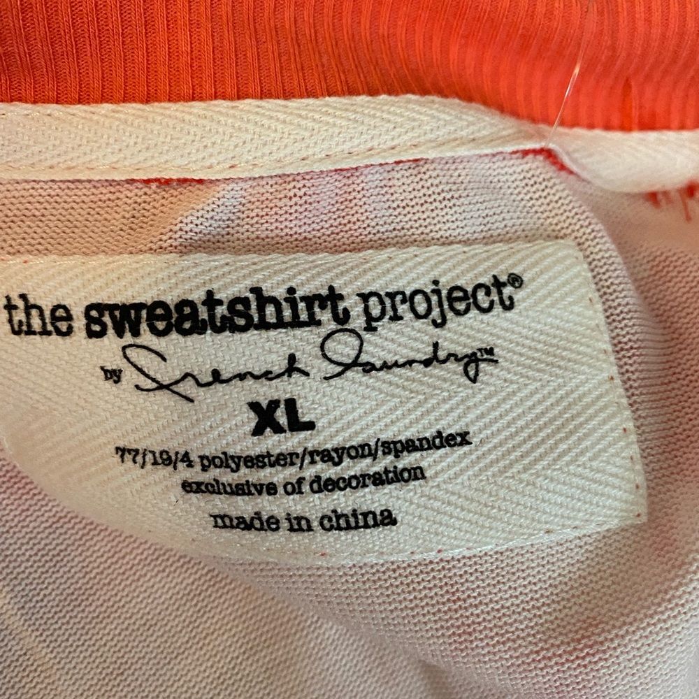 The Sweatshirt Project By French Laundry NWT - Picture 4 of 6
